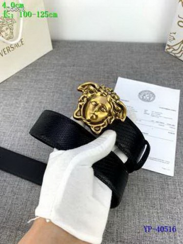 Super Perfect Quality Versace Belts(100% Genuine Leather,Steel Buckle)-379