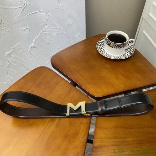Super Perfect Quality MontBlanc Belts(100% Genuine Leather,steel Buckle)-030