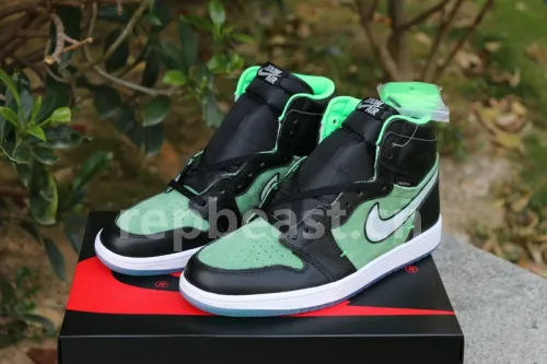 Authentic Air Jordan 1 High Zoom R2T “Racer Blue”
