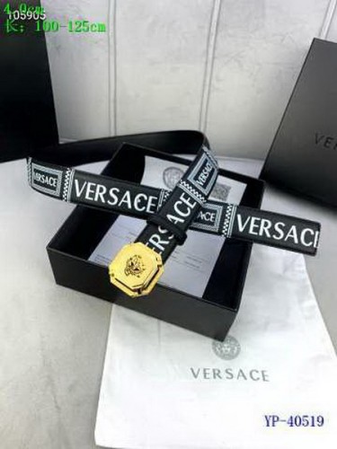 Super Perfect Quality Versace Belts(100% Genuine Leather,Steel Buckle)-390
