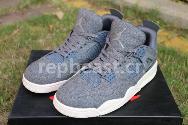 Authenti Air Jordan 4 Wool