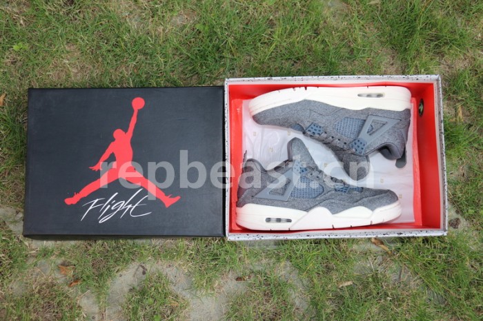 Authenti Air Jordan 4 Wool