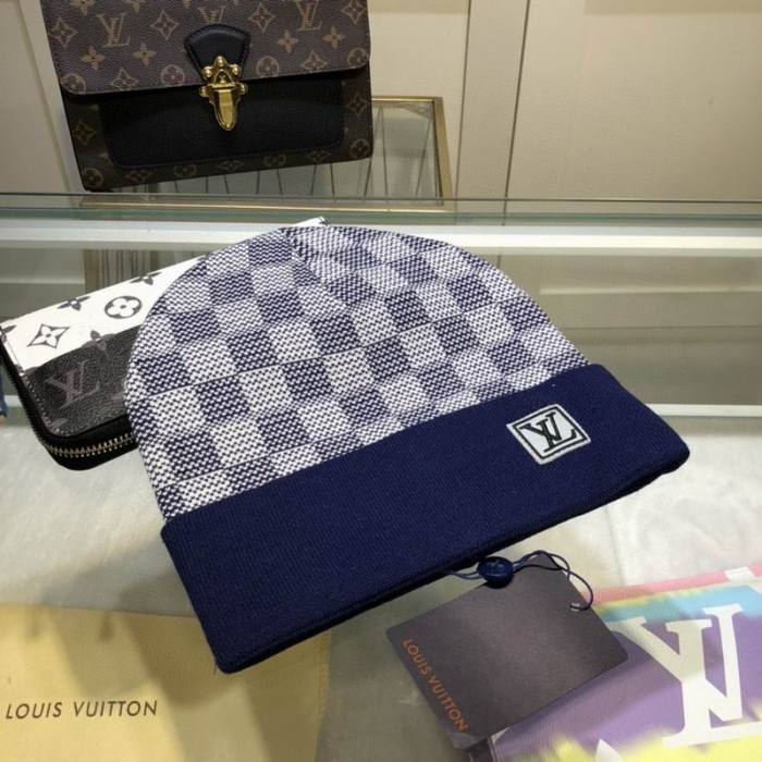 LV Wool Cap Scarf AAA-141