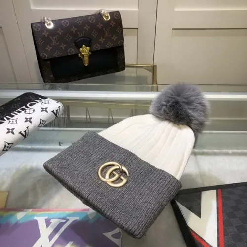 G Wool Cap Scarf AAA-252