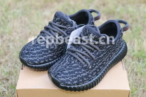 Authentic Yeezy 350 Boost Infant “Pirate Black”