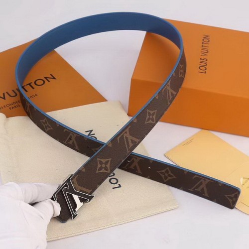 Super Perfect Quality LV women Belts(100% Genuine Leather,Steel Buckle)-007