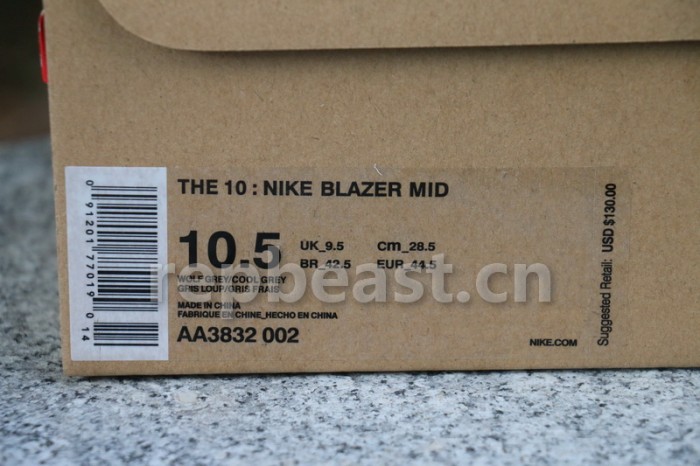 Authentic OFF-WHITE x Nike Blazer Studio Mid