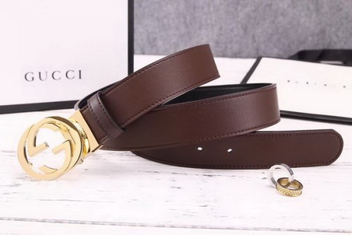 Super Perfect Quality G Belts(100% Genuine Leather,steel Buckle)-2400