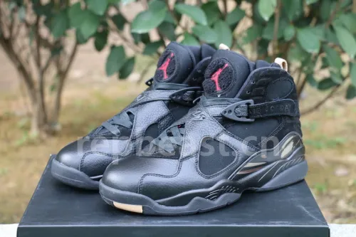 Authentic Air Jordan 8 OVO Black