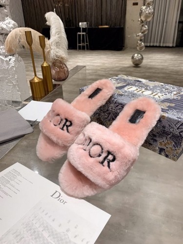 Dior women slippers 1：1 quality-026