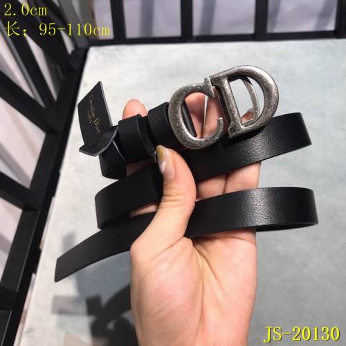 Super Perfect Quality Dior Belts(100% Genuine Leather,steel Buckle)-092