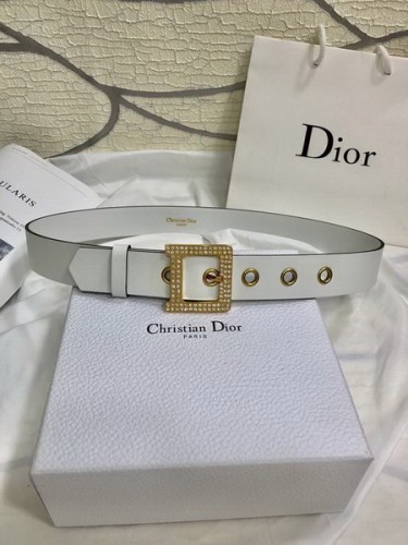 Super Perfect Quality Dior Belts(100% Genuine Leather,steel Buckle)-208