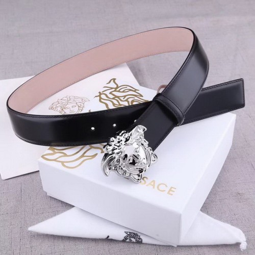 Super Perfect Quality Versace Belts(100% Genuine Leather,Steel Buckle)-611