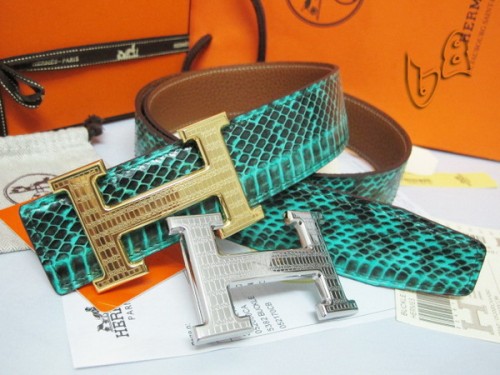 Super Perfect Quality Hermes Belts(100% Genuine Leather,Reversible Steel Buckle)-166