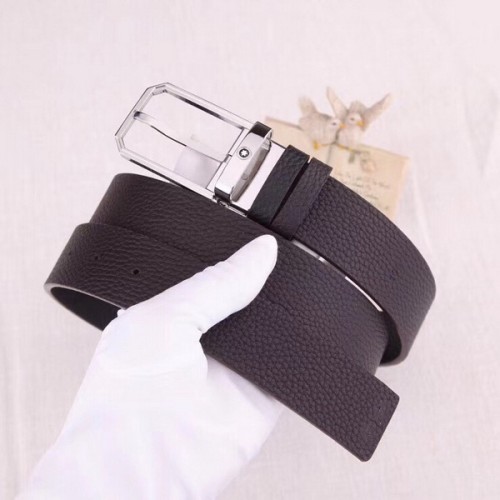 Super Perfect Quality MontBlanc Belts(100% Genuine Leather,steel Buckle)-009