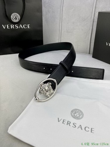 Super Perfect Quality Versace Belts(100% Genuine Leather,Steel Buckle)-505