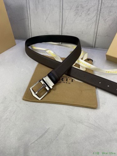 Super Perfect Quality Burberry Belts(100% Genuine Leather,steel buckle)-163