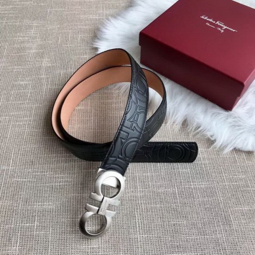 Super Perfect Quality Ferragamo Belts(100% Genuine Leather,steel Buckle)-969