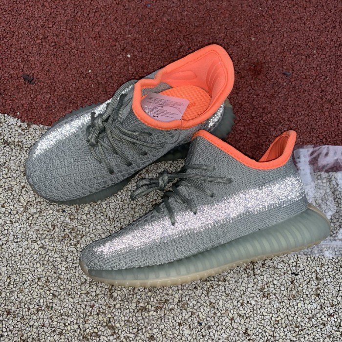 Authentic Yeezy Boost 350 V2 “Desert Sage” Kids Shoes