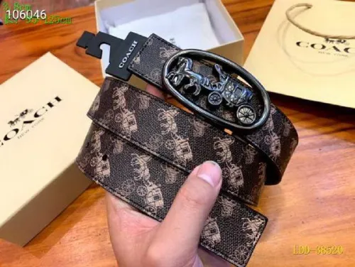Super Perfect Quality COH Belts(100% Genuine Leather,steel Buckle)-096