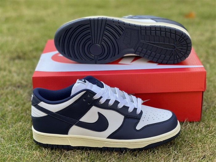 Authentic Nike Dunk low “Midnight Navy”