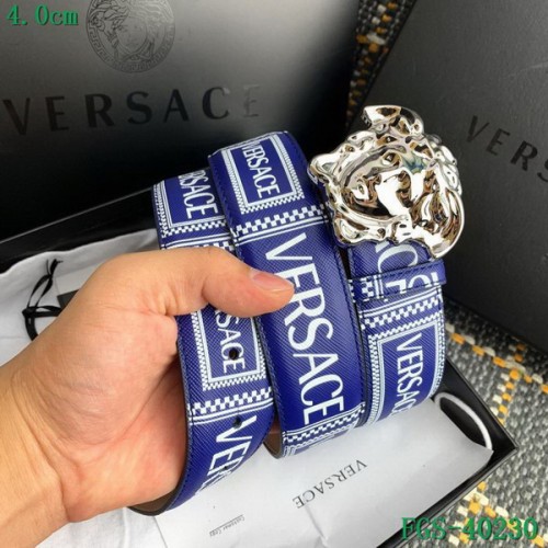 Super Perfect Quality Versace Belts(100% Genuine Leather,Steel Buckle)-822