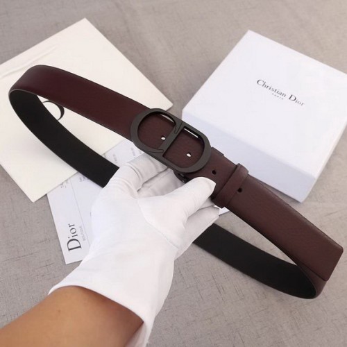 Super Perfect Quality Dior Belts(100% Genuine Leather,steel Buckle)-003