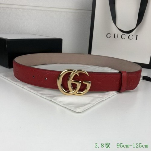 Super Perfect Quality G Belts(100% Genuine Leather,steel Buckle)-3020