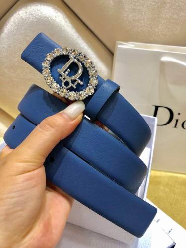 Super Perfect Quality Dior Belts(100% Genuine Leather,steel Buckle)-074