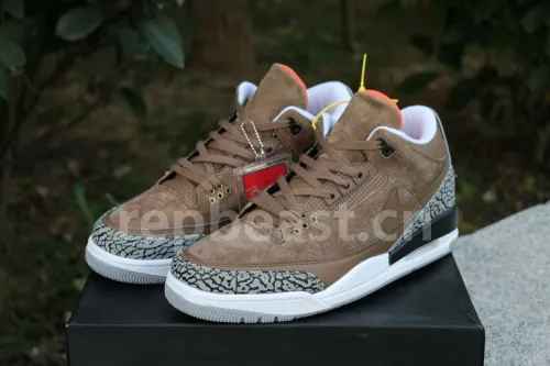 Authentic Air Jordan 3 Tinker Cafe