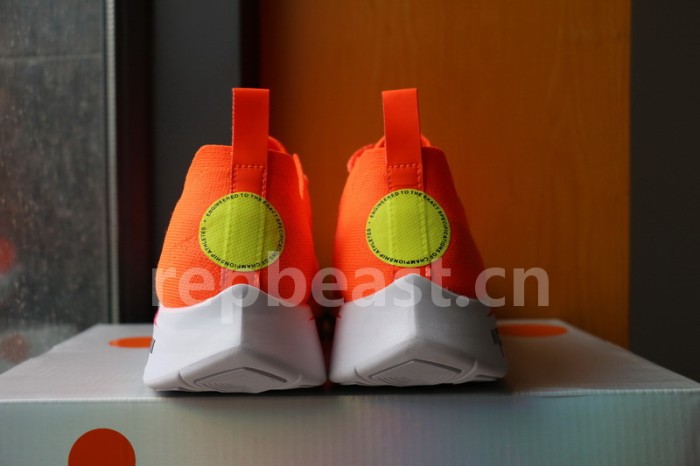 Authentic OFF White x Nike Zoom Fly Orange