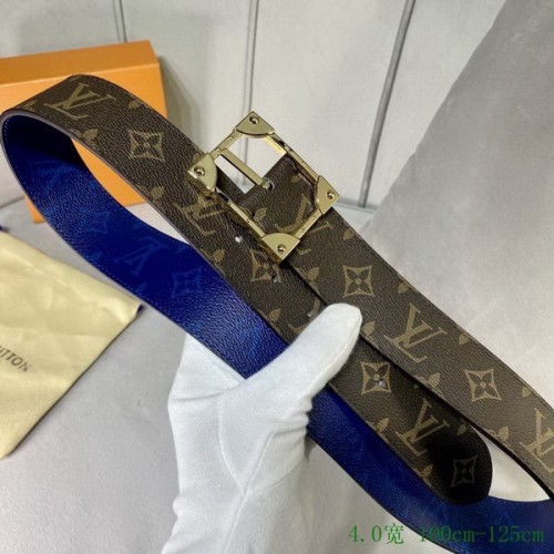 Super Perfect Quality LV Belts(100% Genuine Leather Steel Buckle)-3099