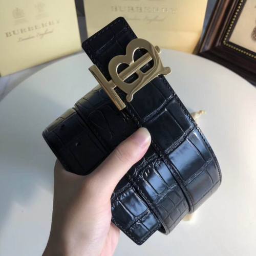 Super Perfect Quality Burberry Belts(100% Genuine Leather,steel buckle)-070