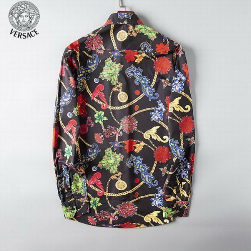 Versace long sleeve shirt men-063(S-XXXL)