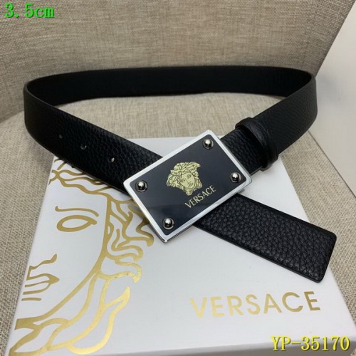 Super Perfect Quality Versace Belts(100% Genuine Leather,Steel Buckle)-072