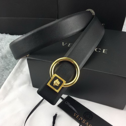 Super Perfect Quality Versace Belts(100% Genuine Leather,Steel Buckle)-151