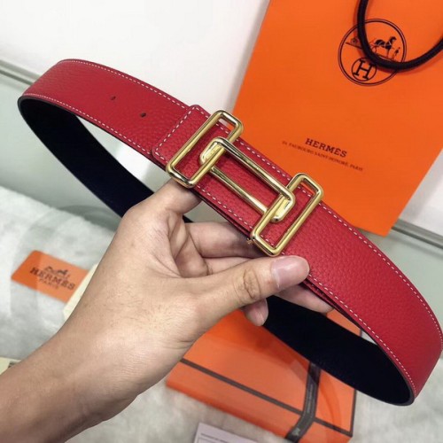 Super Perfect Quality Hermes Belts(100% Genuine Leather,Reversible Steel Buckle)-462