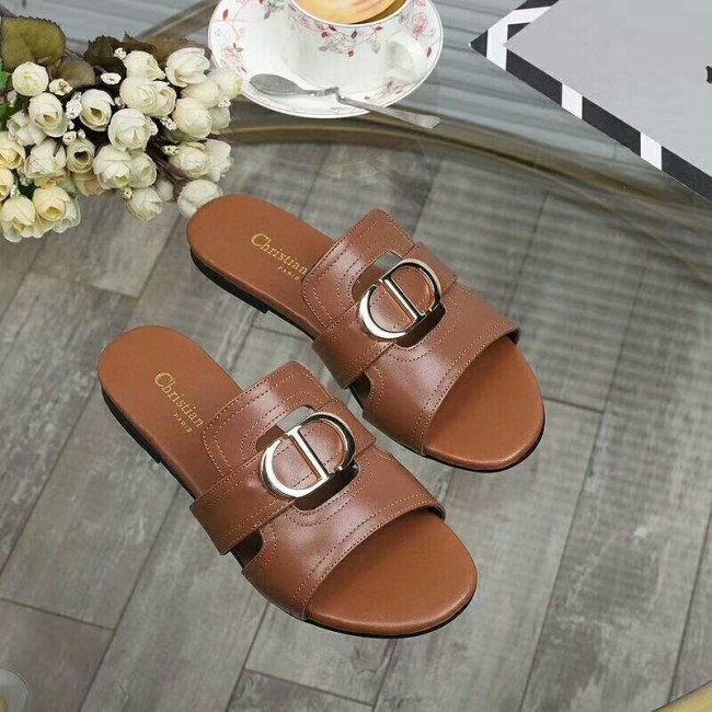 Dior women slippers AAA-064
