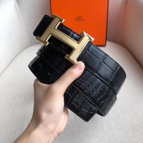 Super Perfect Quality Hermes Belts(100% Genuine Leather,Reversible Steel Buckle)-645