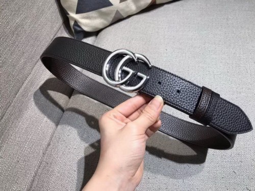 Super Perfect Quality G Belts(100% Genuine Leather,steel Buckle)-2343