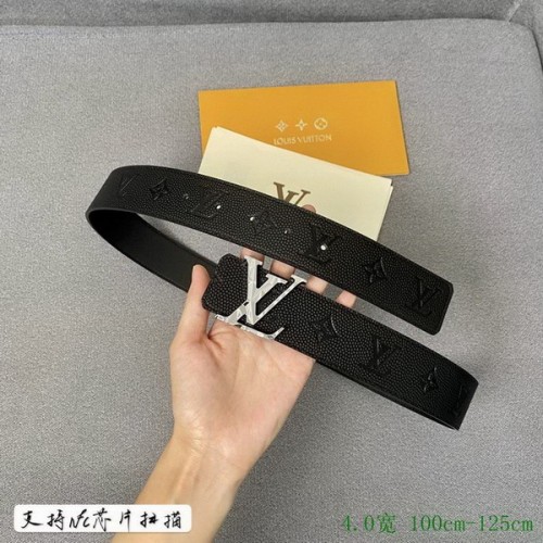 Super Perfect Quality LV Belts(100% Genuine Leather Steel Buckle)-2899
