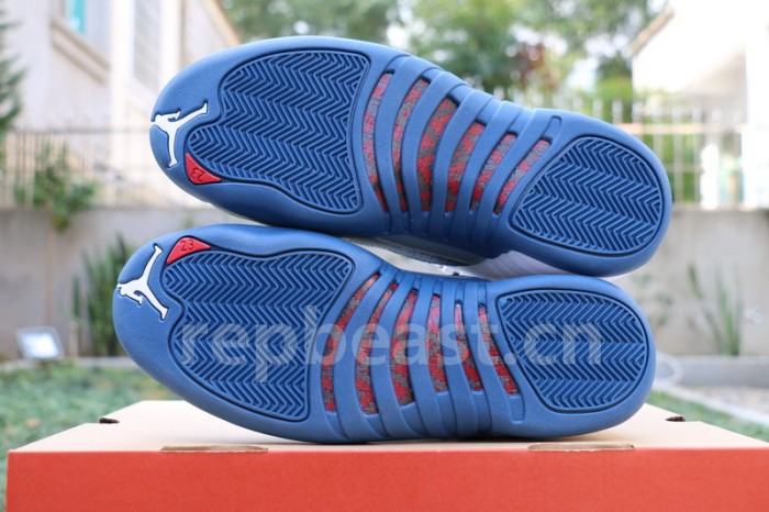 Authentic Air Jordan 12 “French Blue”