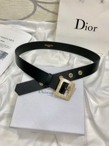 Super Perfect Quality Dior Belts(100% Genuine Leather,steel Buckle)-153