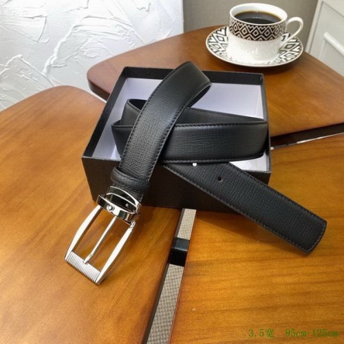 Super Perfect Quality MontBlanc Belts(100% Genuine Leather,steel Buckle)-027