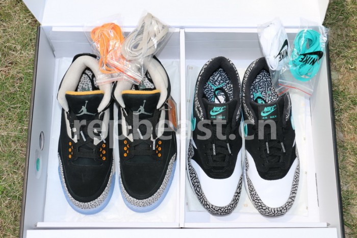 Authentic Air Max x Air Jordan 3 “atmos” Pack