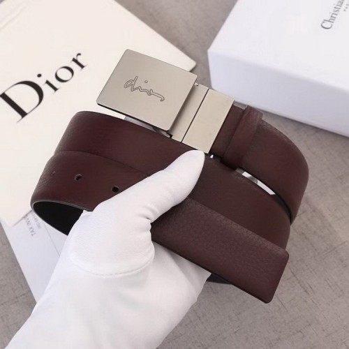 Super Perfect Quality Dior Belts(100% Genuine Leather,steel Buckle)-010