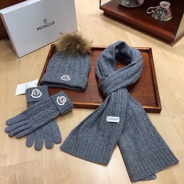 Moncler Wool Cap Scarf AAA-292