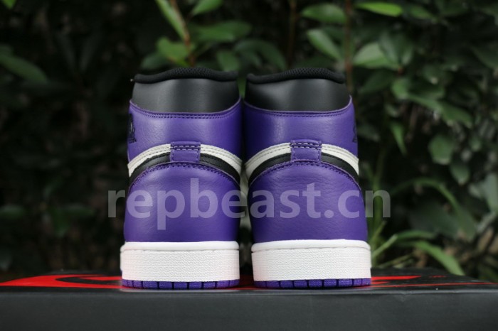 Authentic Air Jordan 1 “Court Purple”