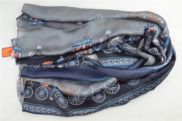 Hermes Silk Scarf AAA-066