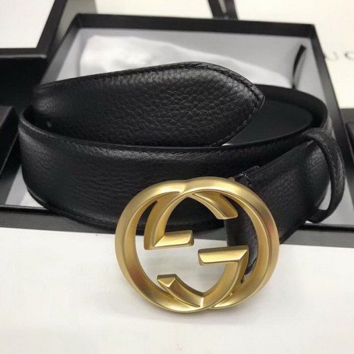 Super Perfect Quality G Belts(100% Genuine Leather,steel Buckle)-2447